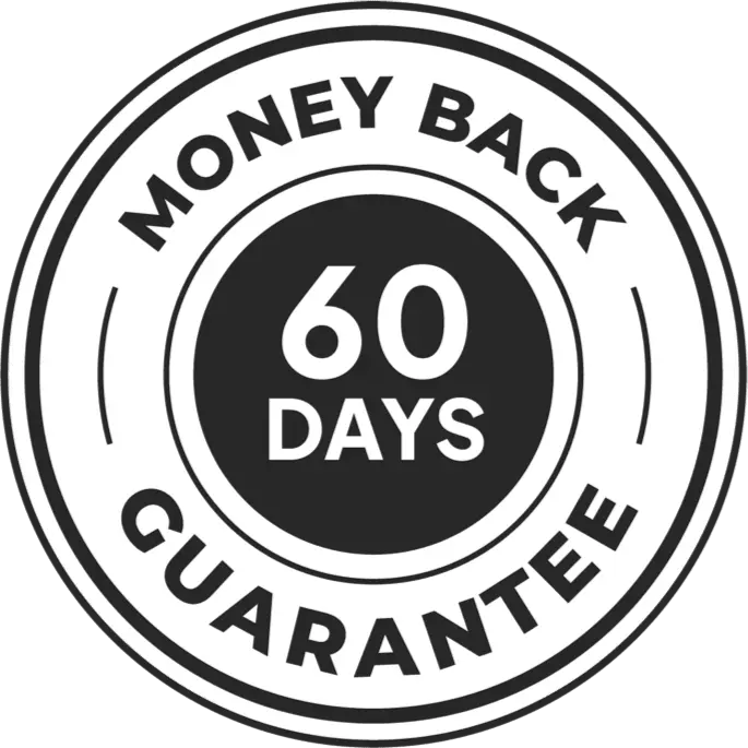 100% Satisfaction  Risk-Free 60-Day Guarantee